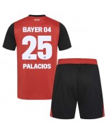 Bayer Leverkusen Exequiel Palacios #25 Kotipaita Lasten 2024-25 Lyhythihainen (+ shortsit)